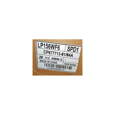 LP156WF6-SPD1 15.6 इंच 30 पिन 1920*1080 60Hz लैपटॉप के लिए एलसीडी स्क्रीन