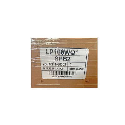 LP160WQ1-SPB2 NEW स्लिम लैपटॉप स्क्रीन 16.0 इंच एलसीडी पैनल डिस्प्ले