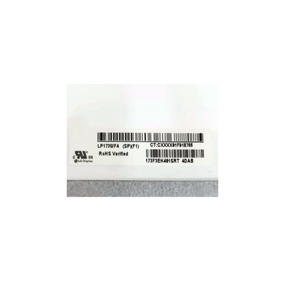 LP173WF4-SPF1 मूल लैपटॉप एलसीडी स्क्रीन 17.3 इंच 30 पिन FHD IPS एलसीडी डिस्प्ले