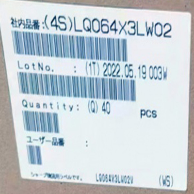 LQ064X3LW02 6.4 इंच 1024*768 एलसीडी स्क्रीन पैनल डिस्प्ले