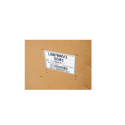 LB070WV3-SD03 7.0 इंच TFT एलसीडी स्क्रीन 800*480 IPS एलसीडी पैनल