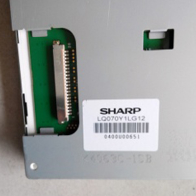 मूल LQ070Y1LG12 800*480 350 cd/m2 एलसीडी एलवीडीएस स्क्रीन