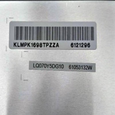 मूल LQ070Y5DG10 800*480 7.0 इंच TFT एलसीडी स्क्रीन