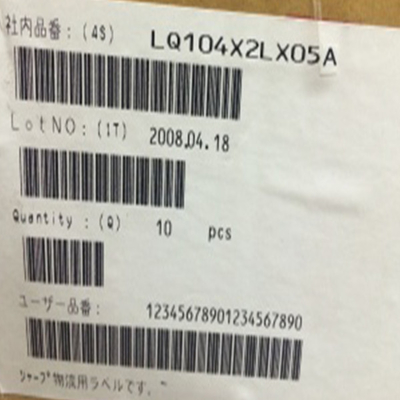 LQ104X2LX05A 10.4 इंच एलसीडी डिस्प्ले पैनल टच स्क्रीन के लिए पैड टैबलेट