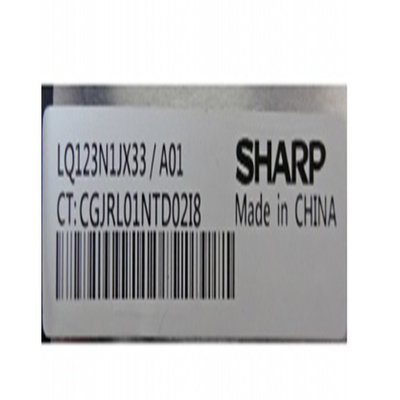 LQ123N1JX33 12.3 इंच 400 cd/m2 लैपटॉप एलसीडी पैनल के लिए एलसीडी स्क्रीन