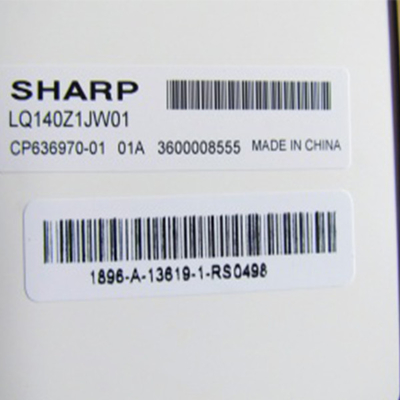 LQ140Z1JW01 14.0 इंच 1000:1 एलसीडी स्क्रीन WLED एलसीडी पैनल