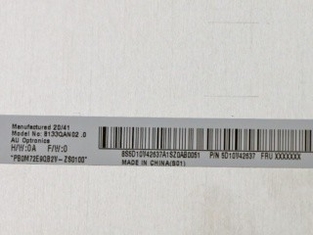 B133QAN02.0 नया 13.3 इंच 2560*1600 स्लिम लैपटॉप एलसीडी डिस्प्ले