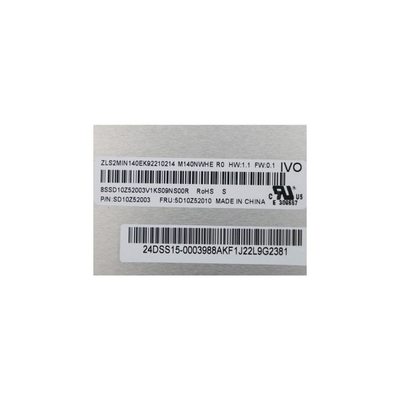14.0 इंच टीएफटी एलसीडी पैनल 2240*1400 M140NWHE R0 a-Si TFT-LCD पैनल