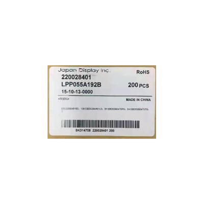 1536*2560 LPP055A192X 5.5 इंच एलसीडी स्क्रीन डिस्प्ले