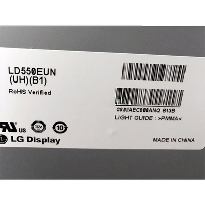 LD550EUN-UHB1 LCD वीडियो वॉल स्क्रीन 55 ''1920×1080 IPS
