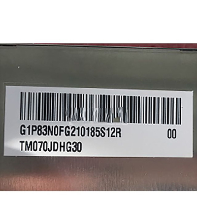 7.0 इंच tft LCD डिस्प्ले 1280x800 TM070JDHG30