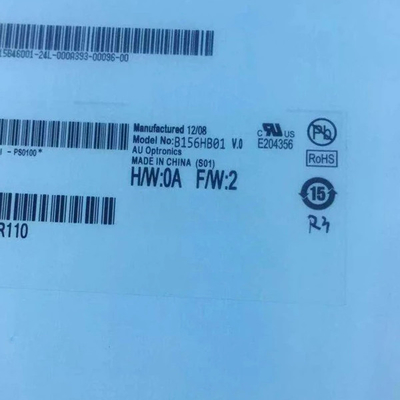 B156HB01 V0 AUO 1920 (RGB) × 1080 15.6 इंच लैपटॉप एलसीडी स्क्रीन