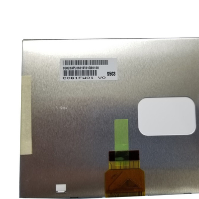 AUO 480(RGB)×234 C061FW01 V0 कार डीवीडी नेविगेशन एलसीडी स्क्रीन