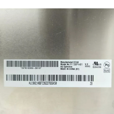M190PW01 V0 19.0 इंच एलसीडी डिस्प्ले 1440*900 M190PW01 V.0 गेम लैपटॉप एलसीडी पैनल