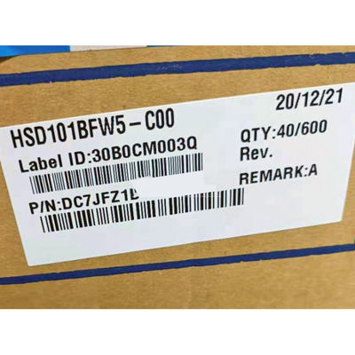 अच्छी कीमत ऑटोमोटिव डिस्प्ले के लिए नया और मूल 10.1 इंच 1024 * 600 एलसीडी स्क्रीन पैनल HSD101BFW5-C00 ऑनलाइन