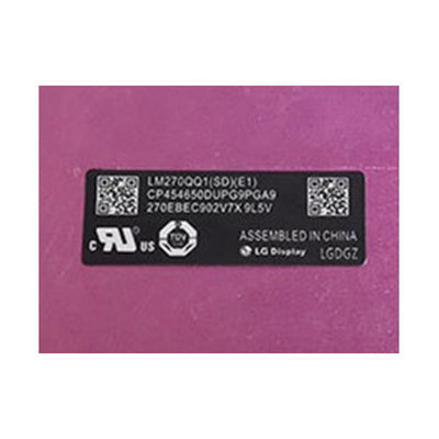 अच्छी कीमत LM270QQ1-SDE1 27.0 इंच 5120*2880 TFT एलसीडी स्क्रीन मॉड्यूल ऑनलाइन