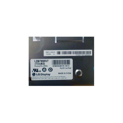 अच्छी कीमत LB070WV7-TD02 7.0 इंच एलसीडी डिस्प्ले WVGA 800*480 एलसीडी स्क्रीन ऑनलाइन