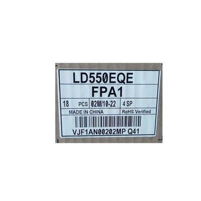 अच्छी कीमत LD550EQE-FPA1 51 पिन 3840*2160 60Hz एलसीडी स्क्रीन ऑनलाइन