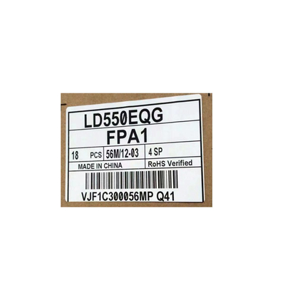 अच्छी कीमत LD550EQG-FPA1 55.0 इंच 3840*2160 रिज़ॉल्यूशन एलसीडी स्क्रीन पैनल ऑनलाइन