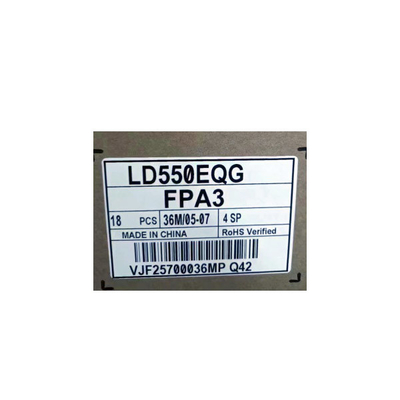 अच्छी कीमत LD550EQG-FPA3 136.0 इंच 3840*2160 500cd/m2 एलसीडी स्क्रीन ऑनलाइन