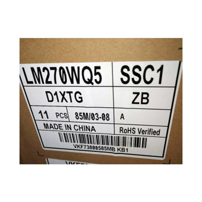 अच्छी कीमत LM270WQ5-SSC1 27.0 इंच एलसीडी स्क्रीन 2560*1440 एलसीडी पैनल ऑनलाइन