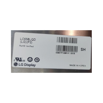 अच्छी कीमत LC650LQD-LGP2 65.0 इंच UHD AM-OLED एलसीडी डिस्प्ले स्क्रीन ऑनलाइन