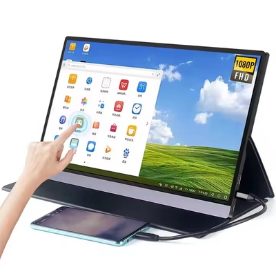 अच्छी कीमत 15.0 इंच तीन USB-C पोर्टेबल मॉनिटर लैपटॉप/फ़ोन/स्विच के साथ संगत ऑनलाइन
