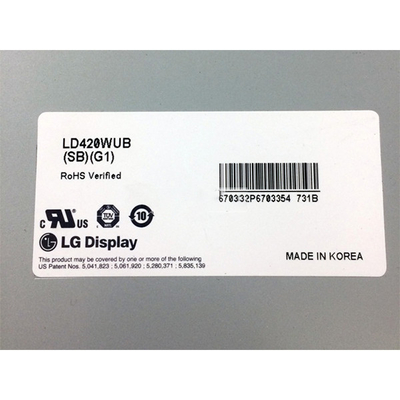 अच्छी कीमत नई एलसीडी वीडियो वॉल LD420WUB-SBG1 1920 (RGB) × 1080 FHD 52PPI ऑनलाइन